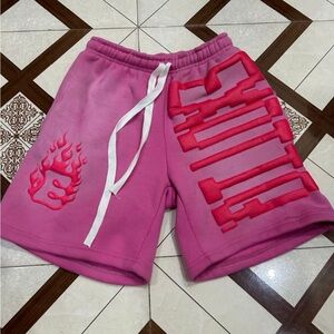 Exotiq People Pink Graphic Shorts